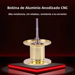 Carrete baitcasting Huidiao con freno magnético anti-retroceso para trucha