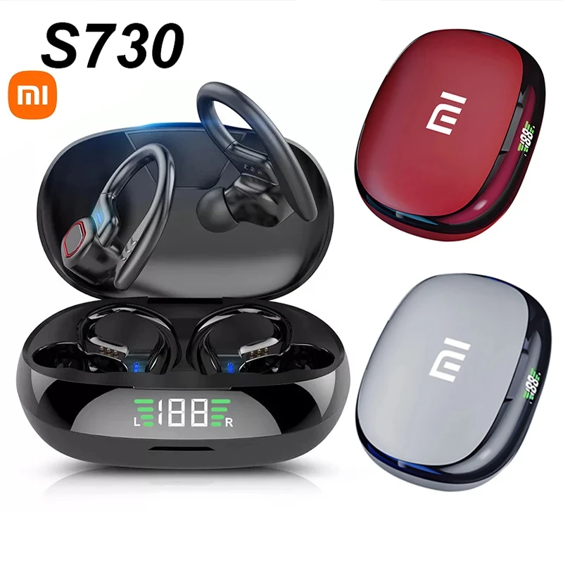 

XIAOMI S730 TWS Wireless Earbuds Ear Hook Bluetooth5.3 Headphone Hifi Stereo Sound Earphones Sports Gaming Headset With Mic