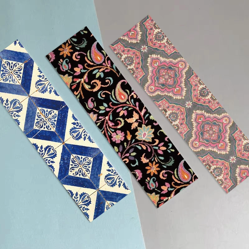 30pcs New Chinese Style Classical Pattern Bookmark Reading Page Mark Card Book Notes Diary Mark Student Gift Message Cards