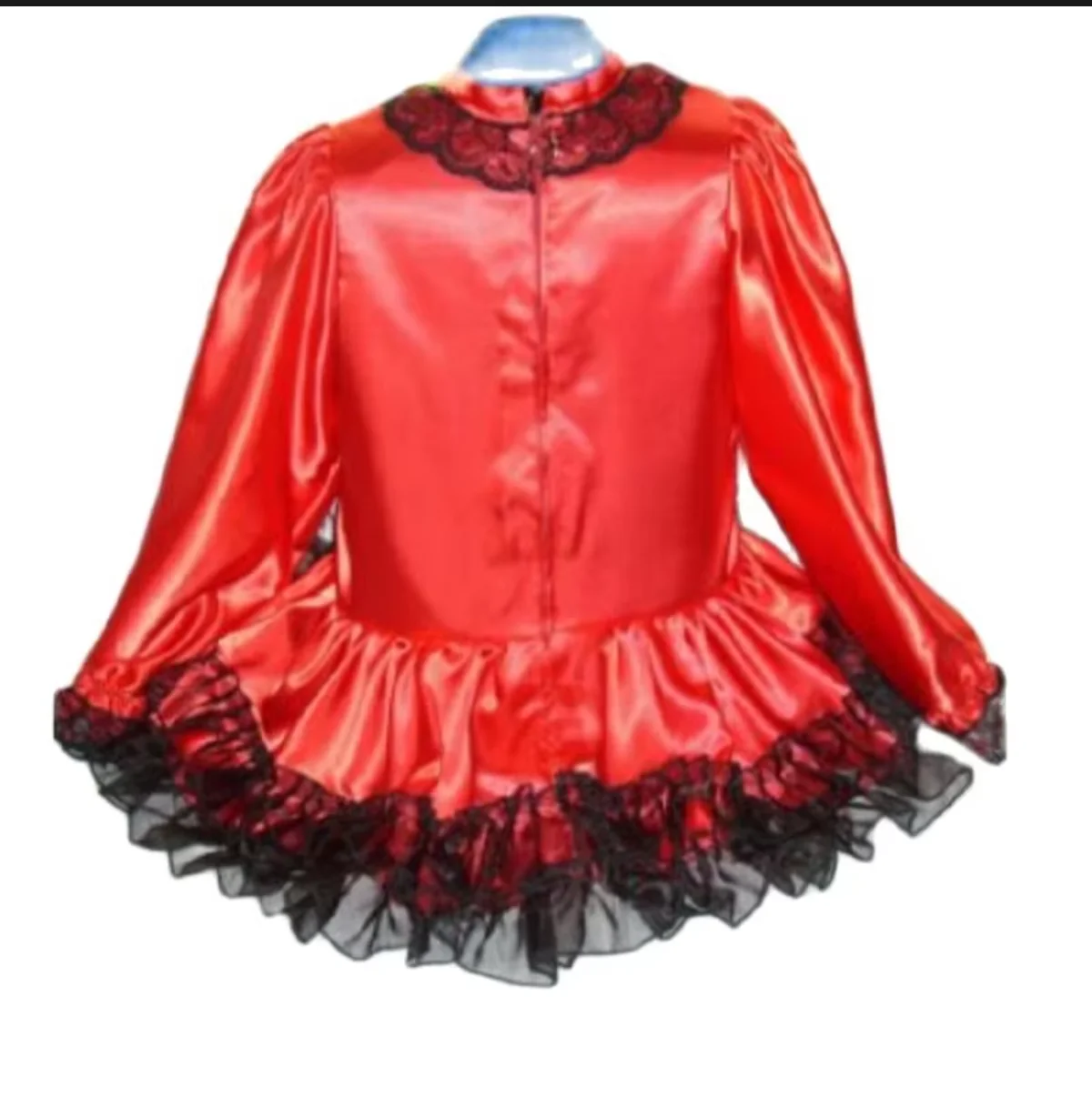 Mini-jupe française Sexy Sissy pour fille adulte, robe en soie, Costume de Cosplay de demoiselle d'honneur, personnalisation