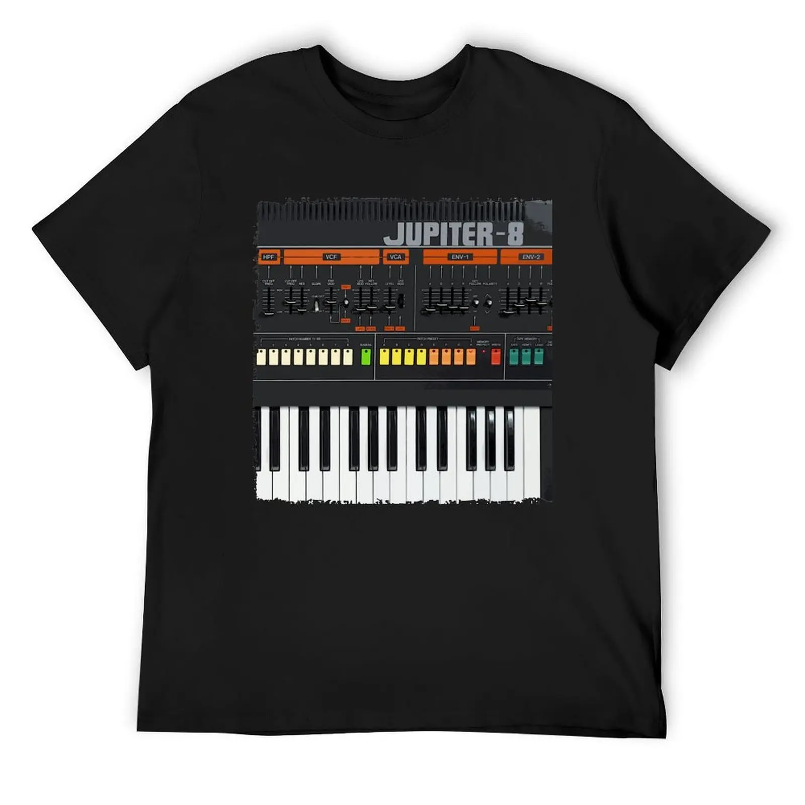 

Jupiter 8 - 80s synth T-Shirt plus size tops heavyweights mens graphic t-shirts pack