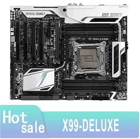 X99-DELUXE Used X99M 2011 Socket LGA 2011  i7 LGA2011 V3 DDR3 100% Testing normal operation ok
