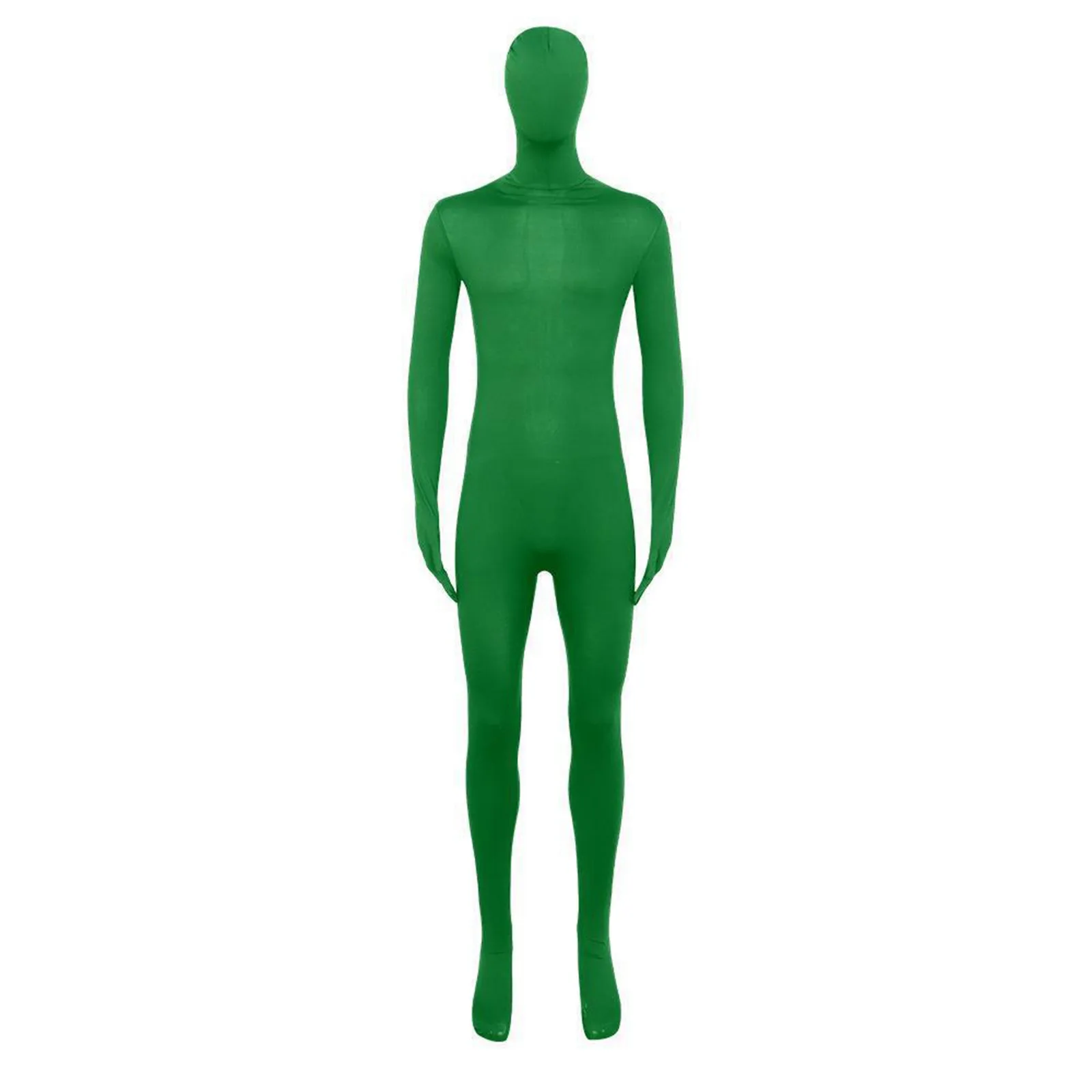 Unisex Halloween Kostüm Stealth Bodysuit Bühnen performance schwarzes Kostüm unsichtbare Mann Strumpfhose Karneval Party Ganzkörper Umhang