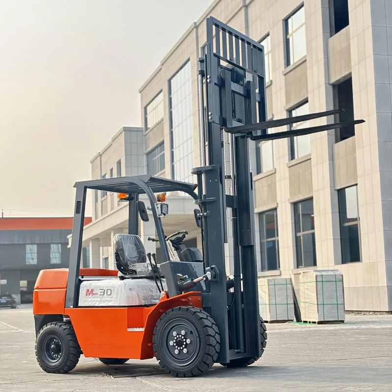 Full-range Forklift 2ton 3Ton Forklift 3ton 3.5 Ton  Diesel Forklift Trucks Hydraulic With Forklift-mounted Container Spreader