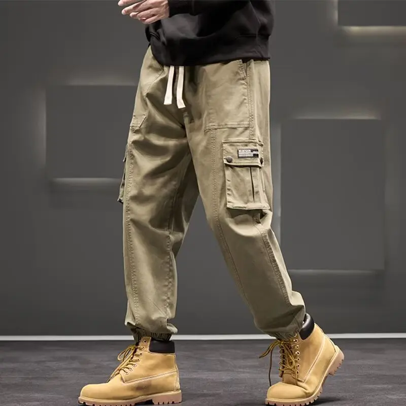 Autumn Streetwear Men Clothing Sport Cargo Pants Big Size Men's Clothes Baggy Pants Man Youngla Gym Man Tracksuit Mens Trousers