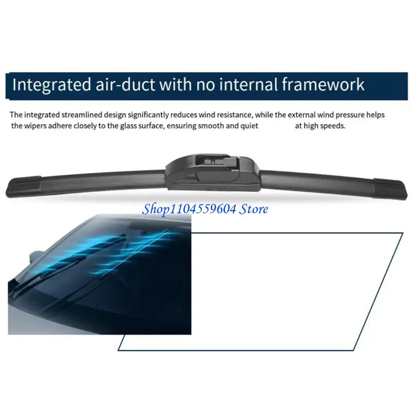 

12QM 26 Inch 18 Inch Aerodynamic Design Automotive Wiper For All Weather Conditions