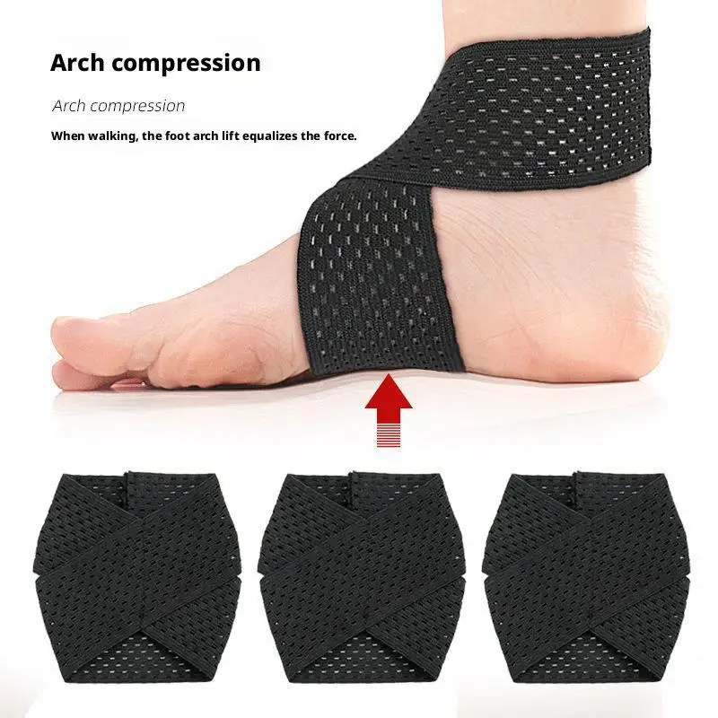 

1pc Adjustable Ankle Support Pad Ankle Sleeve Pressure Anti Elastic Breathable Support Fitness Sports Safety Prevention