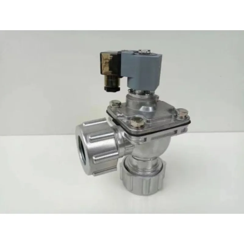External Thread Right Angle Large Nut Electromagnetic Pulse Valve DMF-Z-25/45DD Dust Quick Connection Pulse Valve 1/1.5 Inch