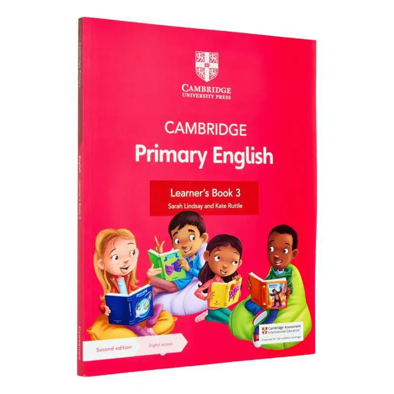 

Cambridge Primary English Learners Book 3 с цифровым доступом 1 год Cambridge University Press 9781108819541