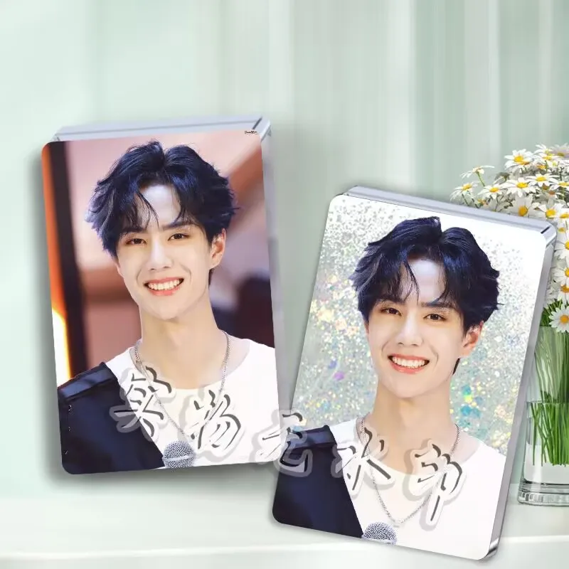 Цегла «Flowing Sand Card» Маджонг, акриловое украшение в подарок на день рождения вокруг знака поддержки Ван Ибо «Quicksand»