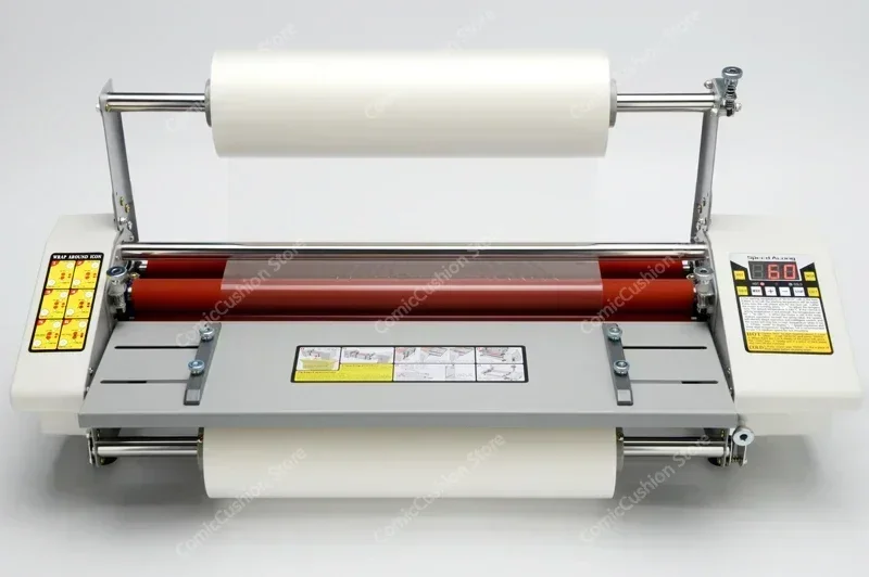 Laminator Rolling Machine film photo Laminating 9460T  A2+ Paper  English Version Four Roller Cold Hot