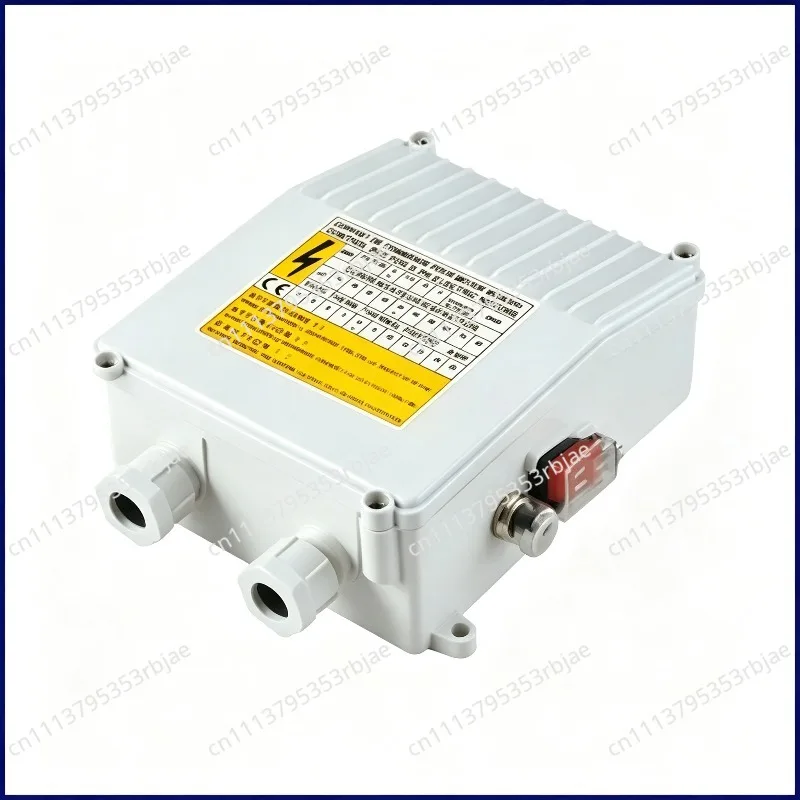 Deep well pump control box Small household submersible pump controller Water pump accessories External switch box Capacitor box