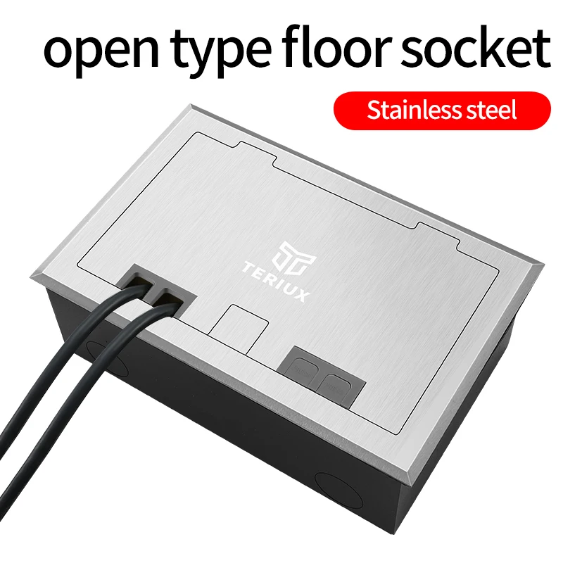 

Factory sale socket open type floor socket recessed floor socket 250v manufacturer built in socket