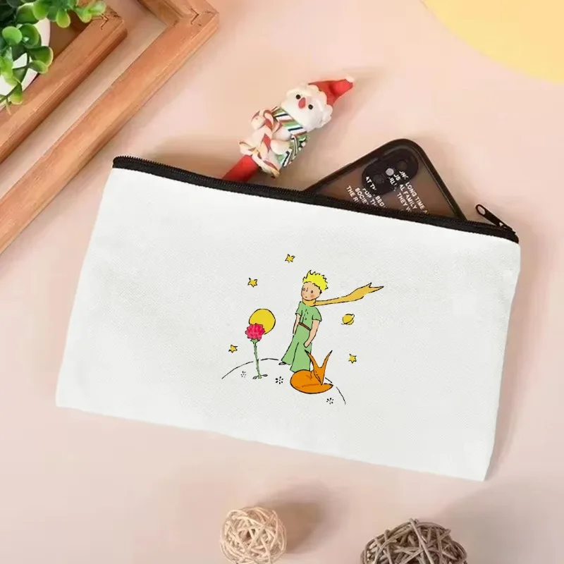 حقيبة حمل قماشية فنية مستوحاة من الأمير الصغير للنساء والرجال مثالية للاستخدام اليومي والهدايا حقيبة تسوق متينة وصديقة #4