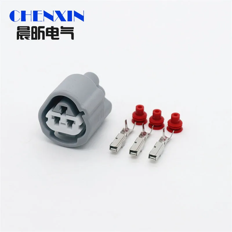 

3 Pin Female 2.2 mm Waterproof Automobile connector Housing 6189-0486 Female Water Temperature Sensor Plug For Toyota