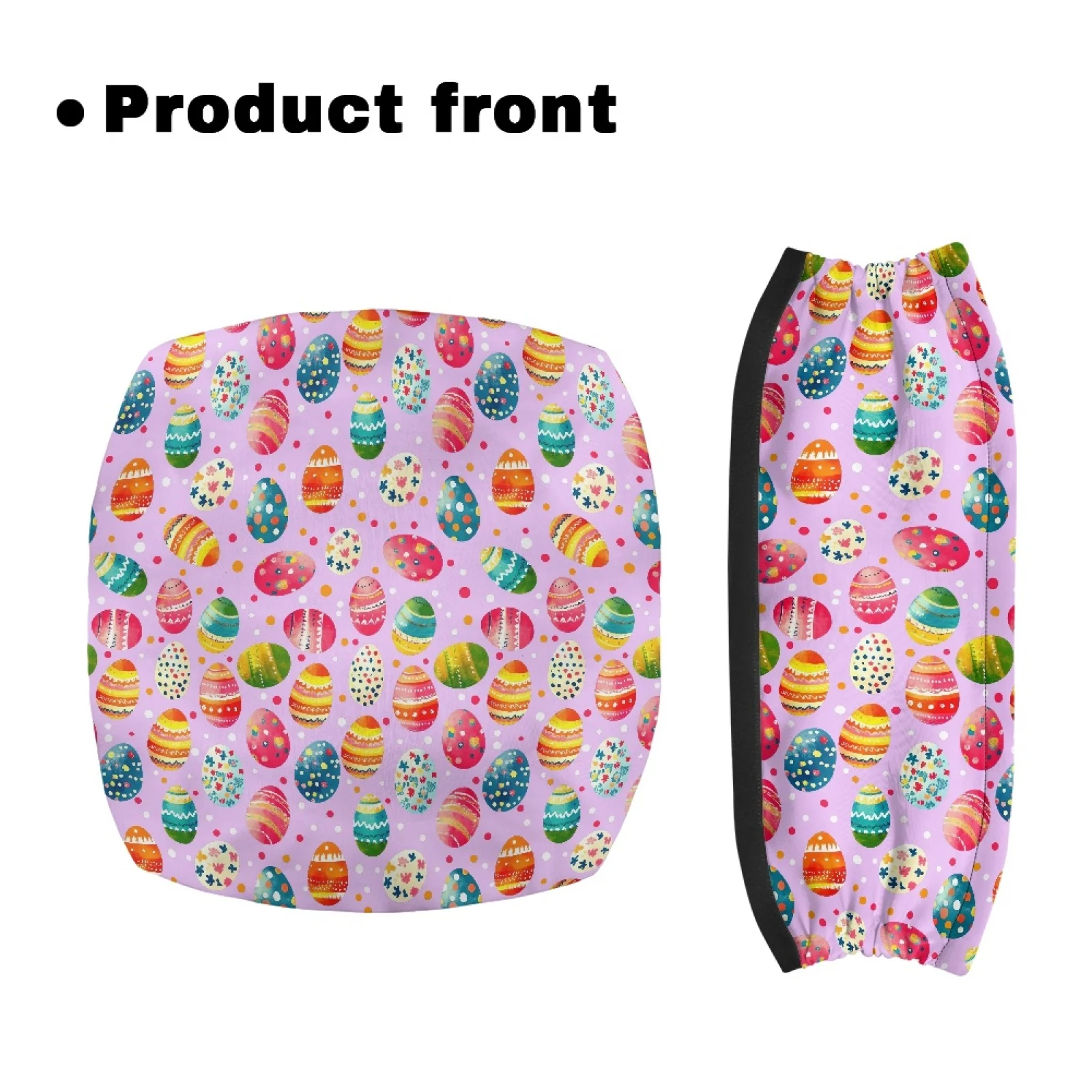 Coloranimal Easter Egg Set of 2 Walker Seat Cover for Friends Rollator Seat Back Rest Covers New Design