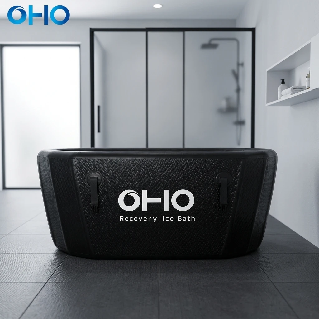 Inflatable Cold Plunge Tub Compatible With Water Chiller Ice Bath Tank Temperature‑Controlled Sports Recovery Setup