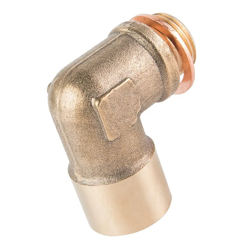 M18x1.5 Brass Elbow 90 Degree Fitting Oxygen Sensor Adapter Auto Accessory