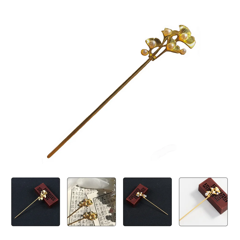 Hair Clips Hairpin Retro Chopstick Decorative Vintage Accessory Women's