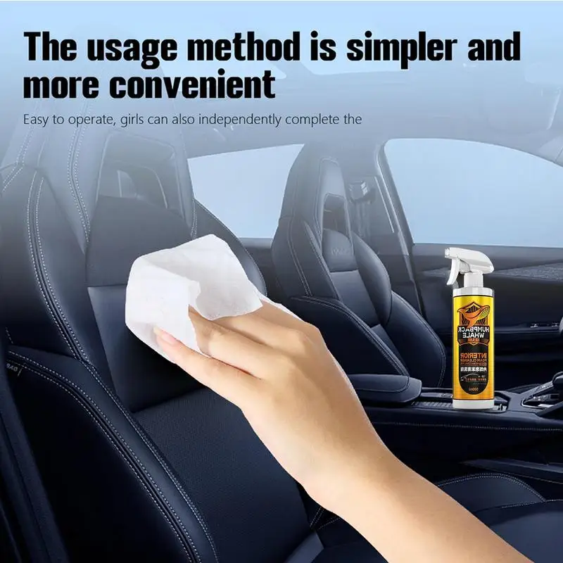 For Refer To Description  Cars Seat Cleaner Automotive Care Car Interior Cleaner Cars Seat Cleaner Foam Cleaner For Family Or