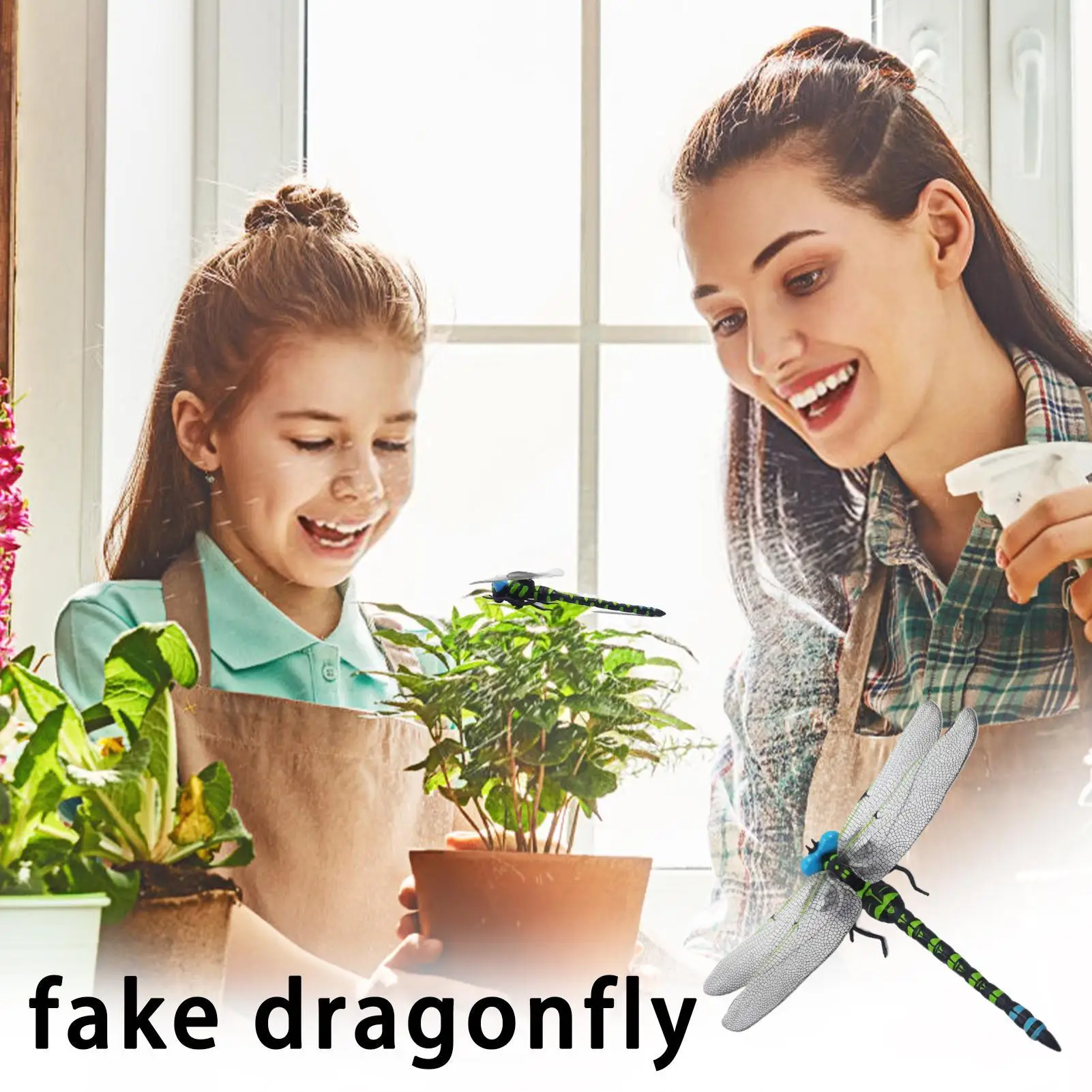 Dragonfly Toy Artificial Dragonflies For Garden Repelling Educational Animal Figurines Outdoor Decor For Entertainment Learning