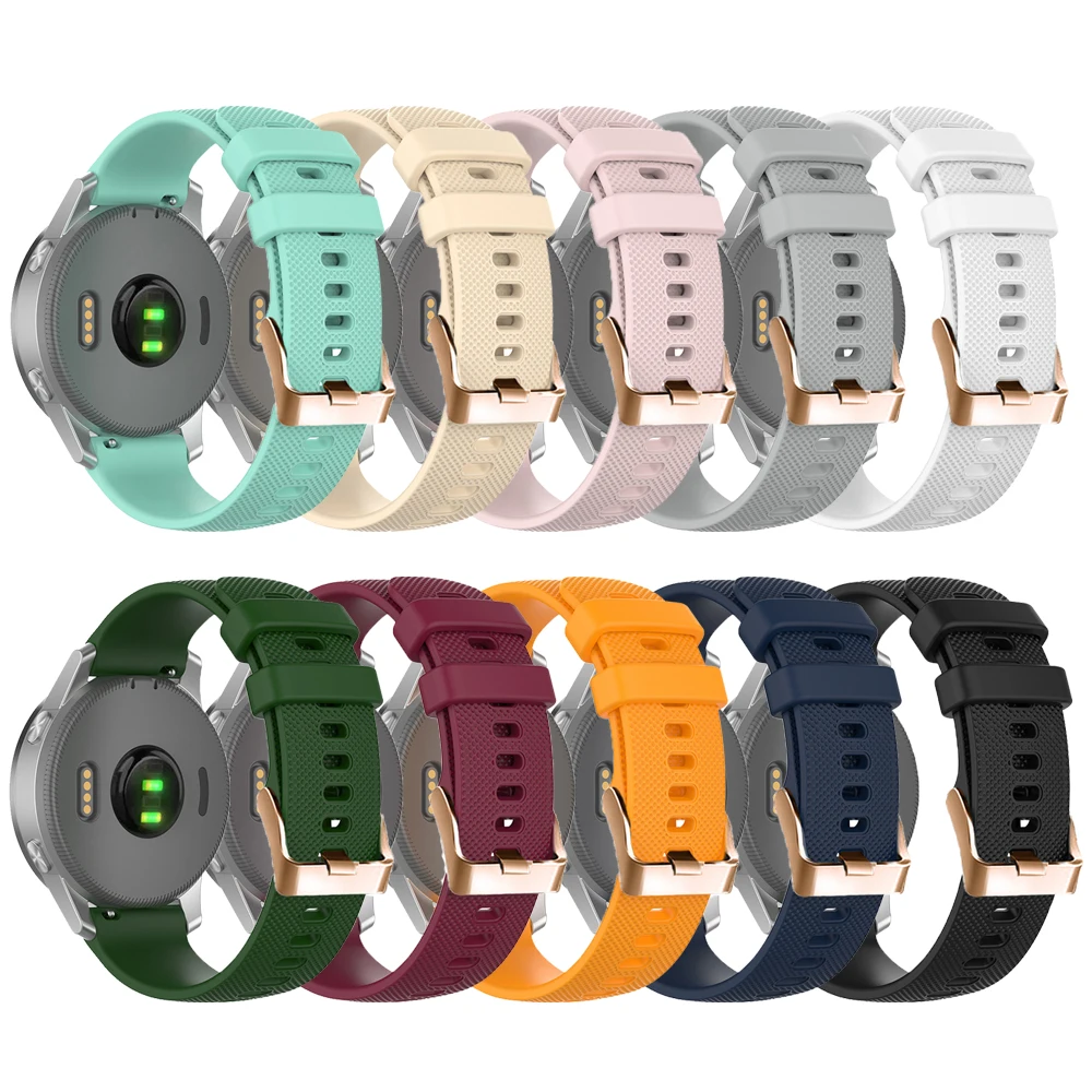 20mm Silicone Strap For Xiaomi Mi Huami Amazfit GTS 3 2 4 mini 2e Smart Watch Bands Amazfit Bip U 3 Pro GTR 42mm Correa Bracelet