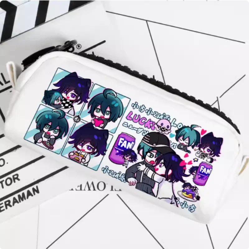 

Anime Kokichi Oma Danganronpa V3 Pencil Case Oxford Canvas Storage Bag Pencil Box Pencilcase School Pen Bag 2631