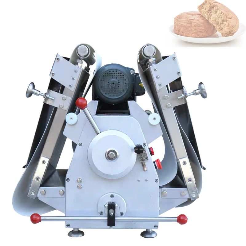 

Table Top Electric Dough Sheeter Roller Croissant Bread Shortening Machine