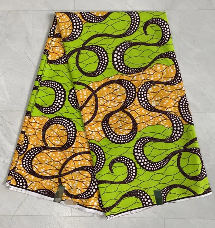 2023 NEW Original Wax High Quality Africain Print Wax Fabric Tissue Wax 100% Cotton 6 yards a pieces for women dress