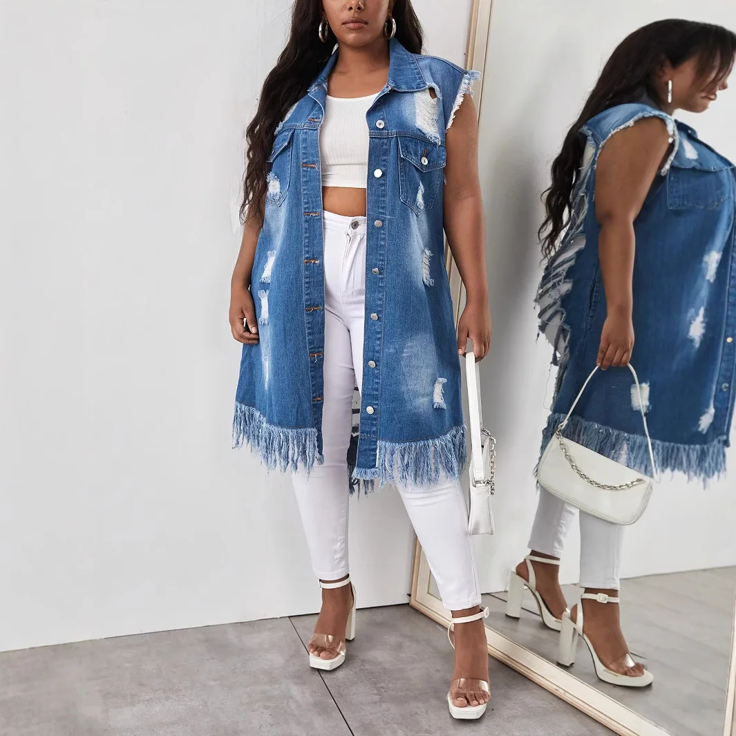 Category image: Plus Size Denim Coat