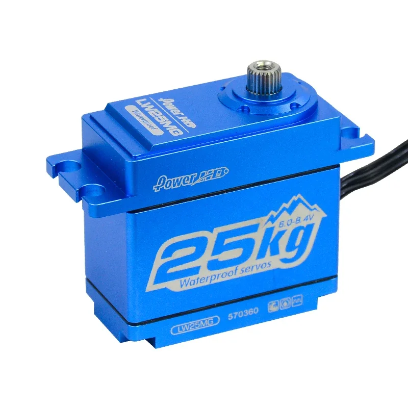 Power HD LW25MG KM2 Crawler Waterdicht Metaal 25KG Hoog Koppel Digitale Servo RC Auto Onderdelen Servo Stuurinrichting 1/8 1/10
