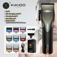 KIKIDO Barber Hair Clipper Professional Cordless Hair Trimmer Electric Men Hair Cutting Machine Vector Motor Mower 7000RPM 2577D