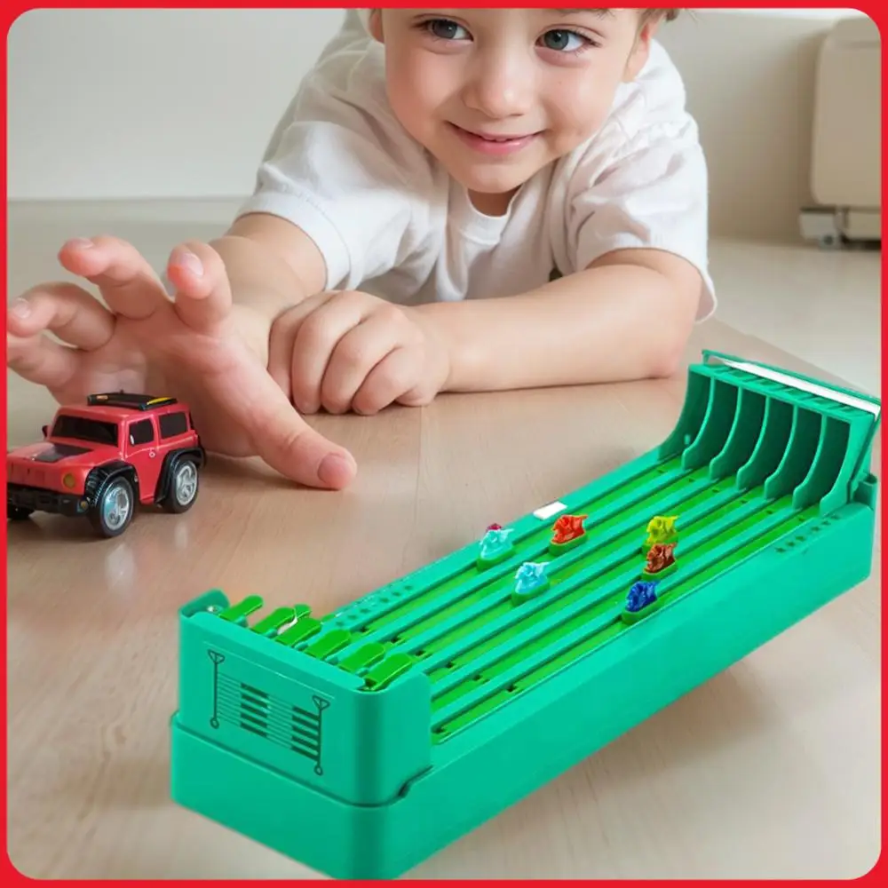 

Настольная игра «Конные скачки» с 6 лошадьми, интерактивная игрушка для развития координации рук и глаз, подарок на день рождения для детей