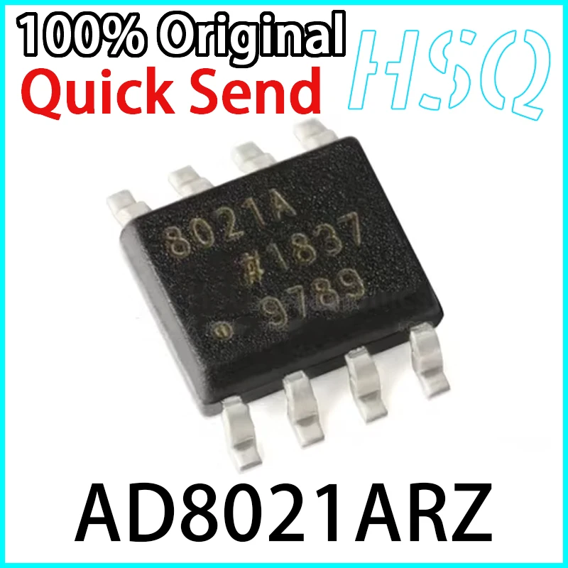 

5PCS AD8021 AD8021AR AD8021ARZ High-speed Amplifier SMT SOP8 Packaging