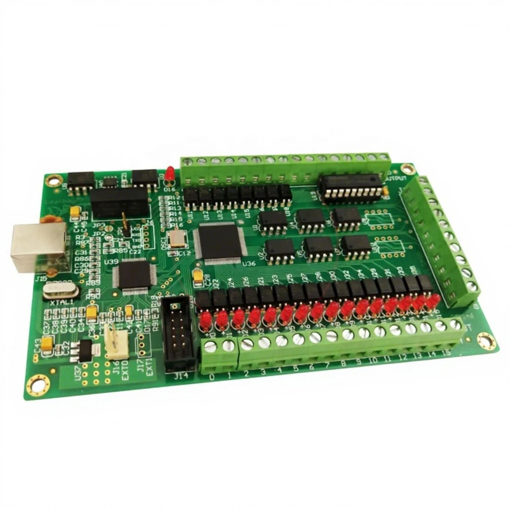 Mach3 USB CNC Interface Card for Engraving Machines 3Axis Motion Control Board