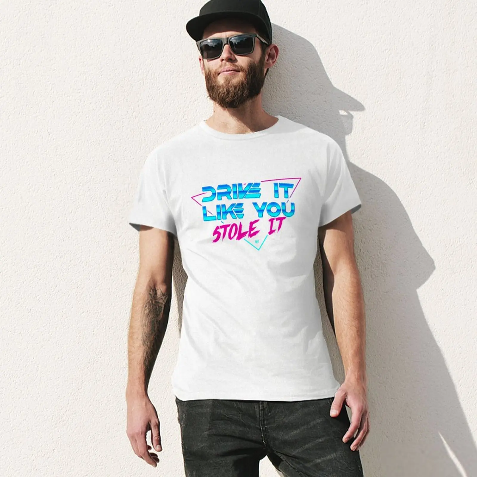 T-shirt graphique à séchage rapide pour hommes et femmes, Drive It Like You Stole It Gifts for Music, GérT-Shirt