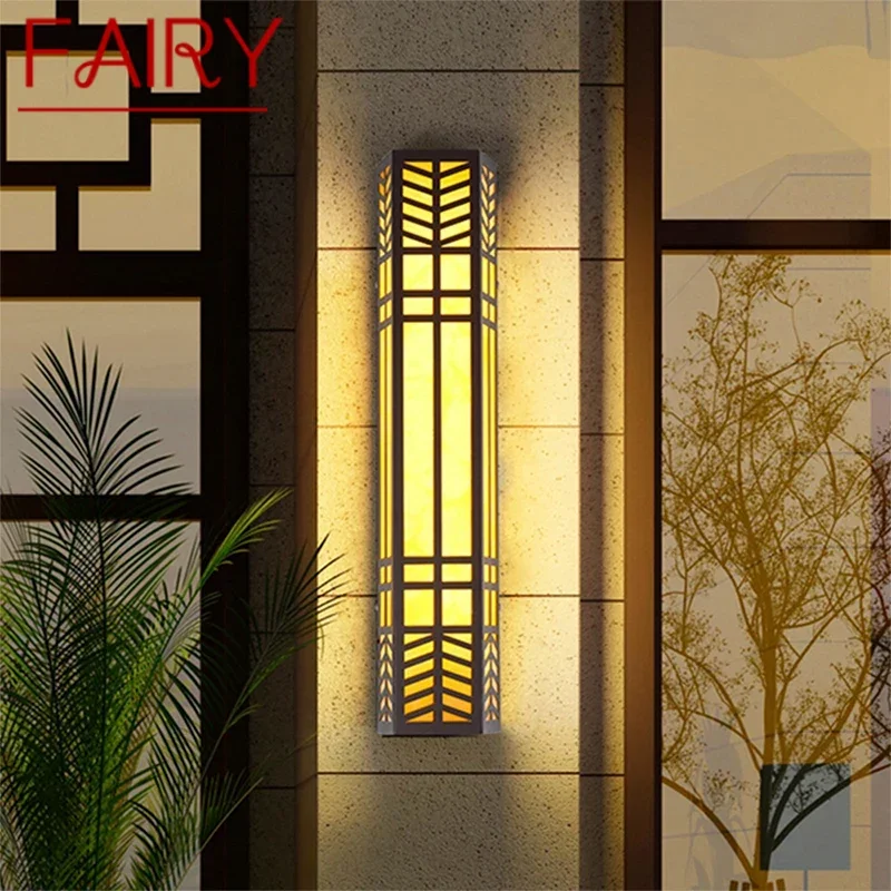 FAIRY Contemporary LED Outdoor Wall Lamps Electric Simplicity Waterproof Balcony Hallway Courtyard Villa Gate Hotell