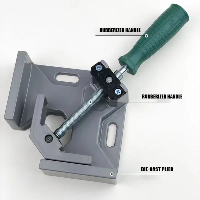 90 Degree Right Angle Clip Clamp Picture Frame Corner Clamp Right Angle Welding Aluminum Corner Clamp Woodworking Clamping Tool