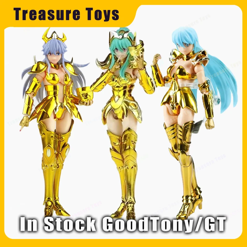 GT Saint Seiya Myth Cloth Ex Scorpio Geraldine Aries Dolores Pisces Venus Knights Of The Zodiac Anime Action Figure Custom Toys