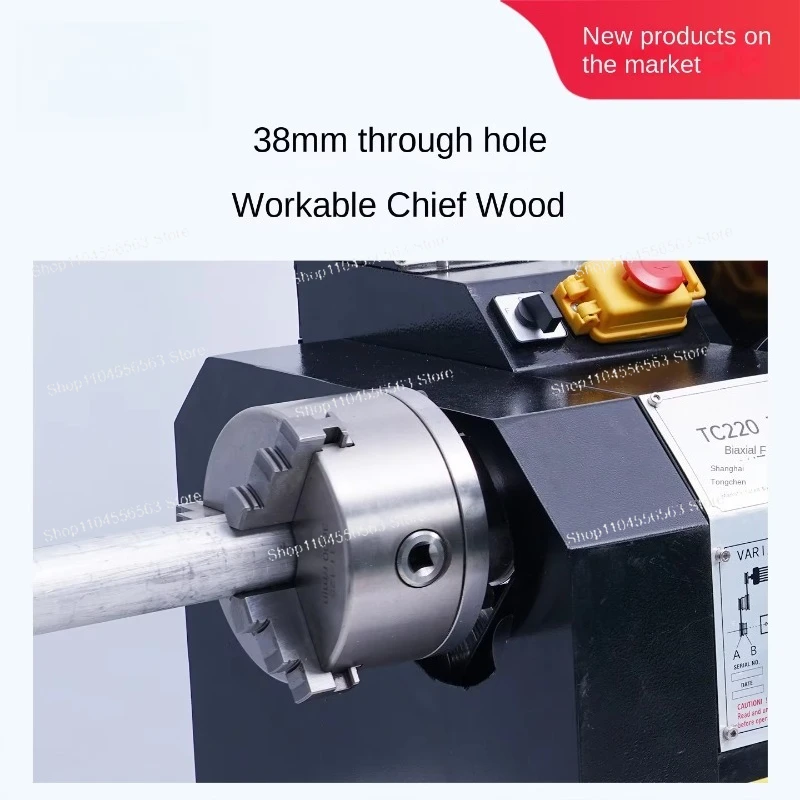 TC220PRO Horizontal Deep Hole Machine Billiard Club Production and Maintenance Metal Numerical Control Lathe High Precision
