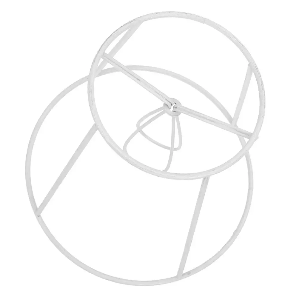 

Металлическая конусная рамка-держатель E14 для абажура, проволочный каркас для маленьких настольных ламп, комплект для самостоятельной сборки абажура, запасные части для домашнего освещения