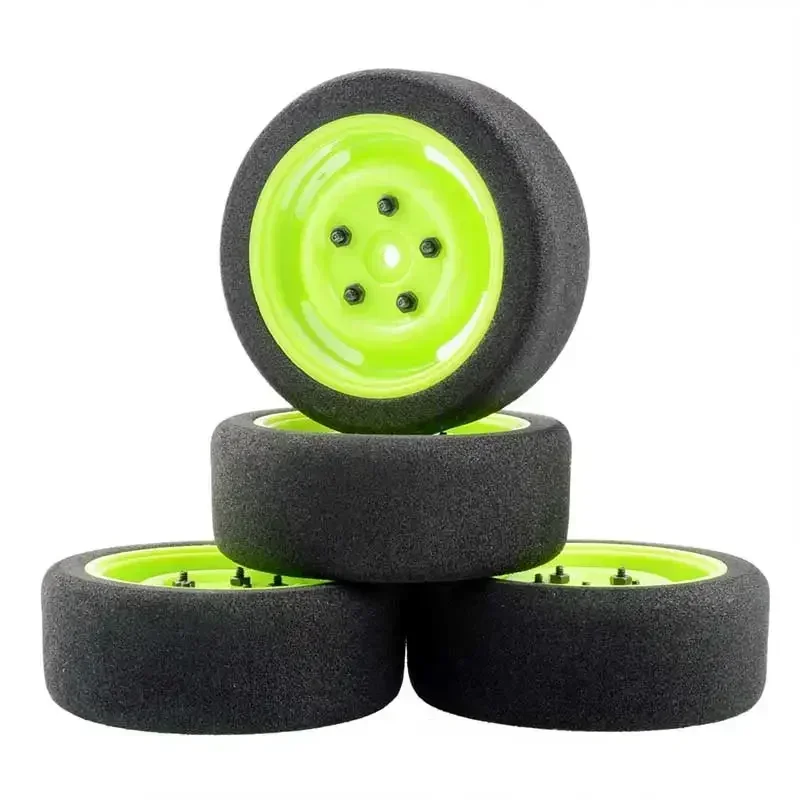 wltoys 144001 124019 124017 A959 parts 4pcs on road foam tyres 68MM wheel fit 12MM hex for 1/16 1/14 1/12 remotre contrl cars