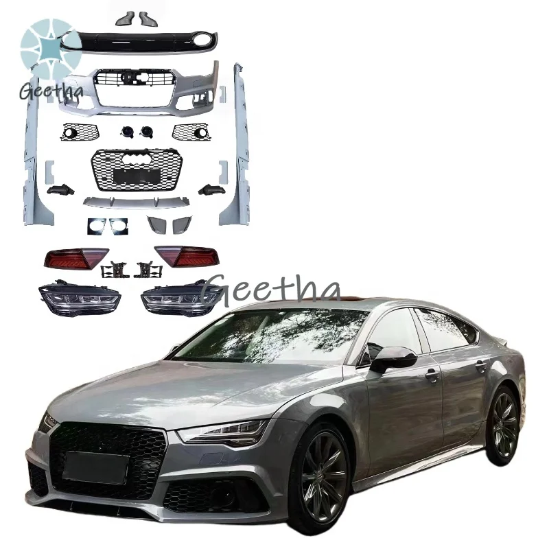 

Car Conversion Upgrade Facelift Front Bumper RS7 Look Retrofit for Audi A7 S7 Bodykit
