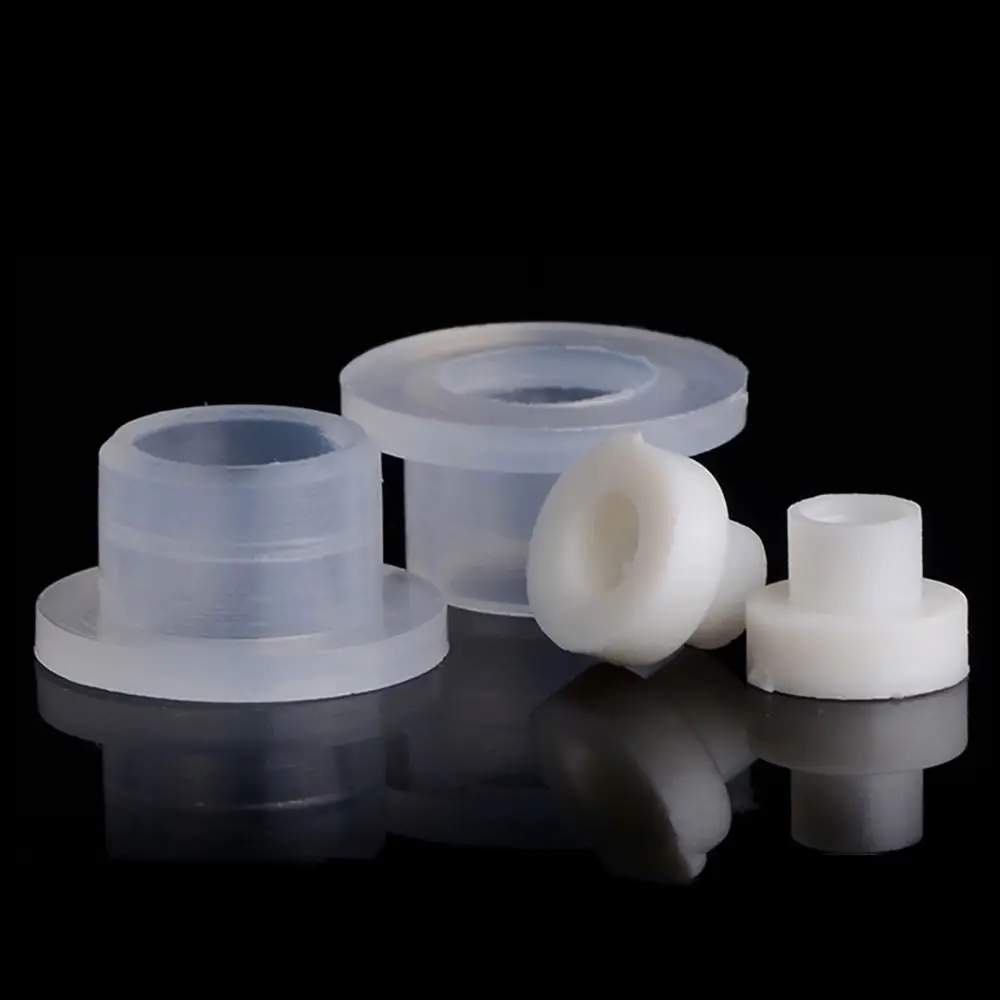 100Pcs M3-M20 T-Shaped Nylon Washer Concave Convex Nylon Plastic Insulation Spacer T-Type Step Screw Thread Protector
