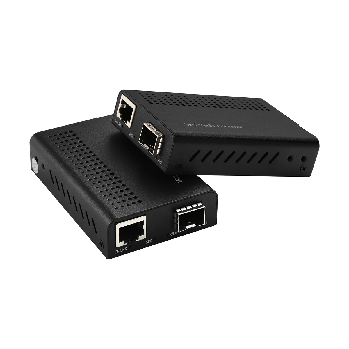 2026unique Mini unmanaged SFP+ 10G Fiber Ethernet Media Converter