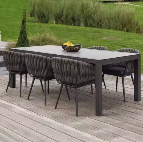 I  Well Beauty Cheap New Arrival Outside Wooden Furniture Resort Restaurant Dining Patio Wood Garden Outdoor Table