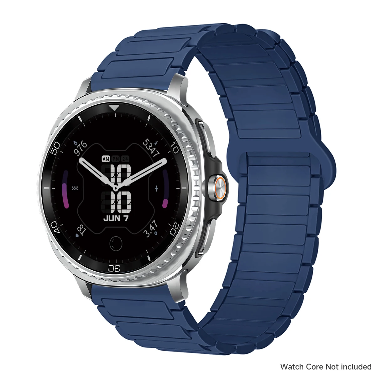 Magnetisches Armband für Samsung Galaxy Watch 8 9/8Classic 40 44mm 46mm Silikonband für Galaxy Ultra 2026 Ultra 47mm Uhrenarmband – Detail 10