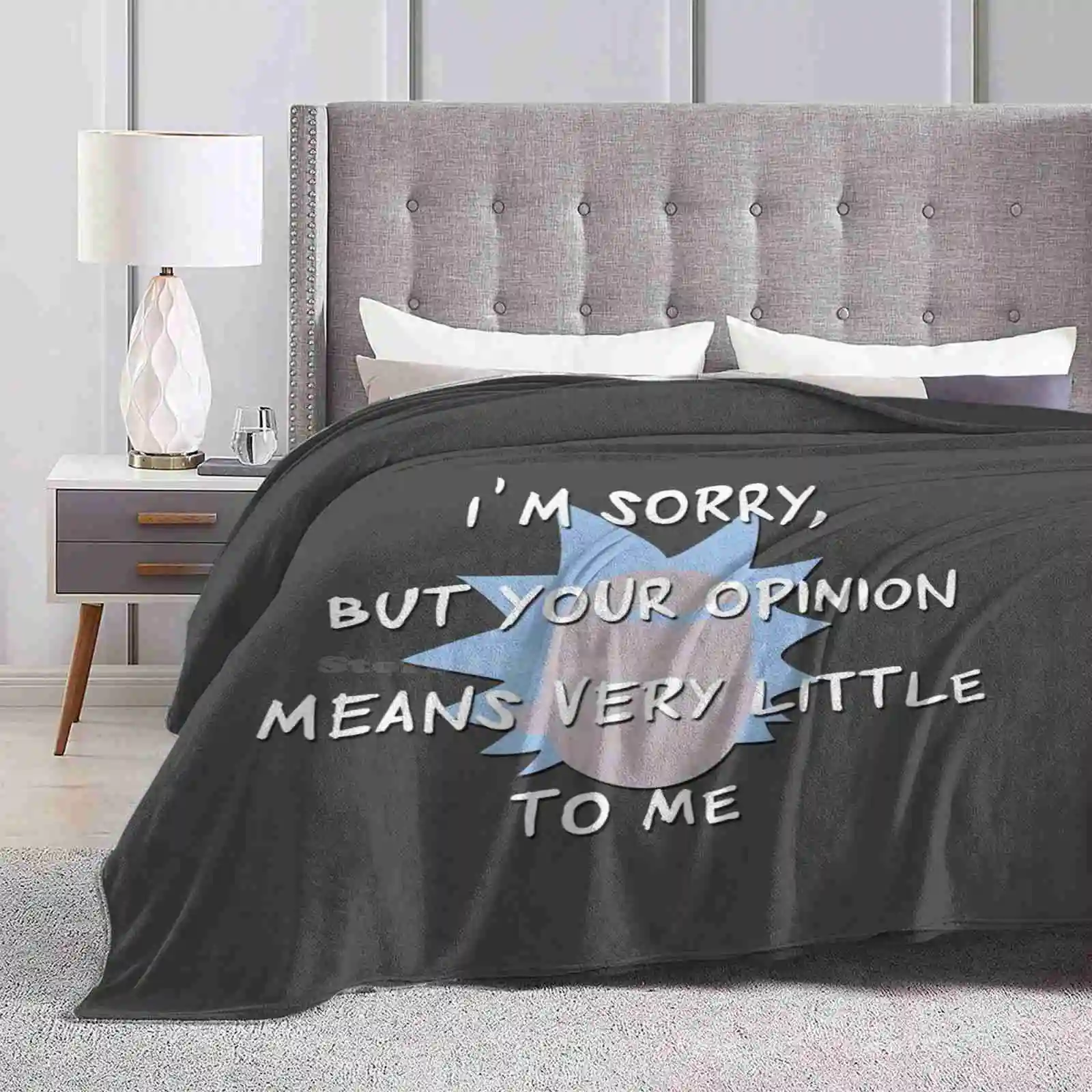 

Untitled New Print Novelty Fashion Soft Warm Blanket Space Quote Christmas