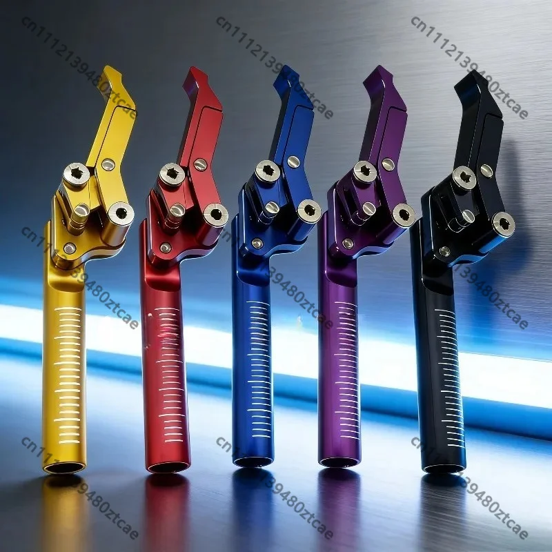 Lightweight Alloy Wheelchair Handbrake Control Lever Manual Sports Wheelchair Brake Replacement Accessory Parts