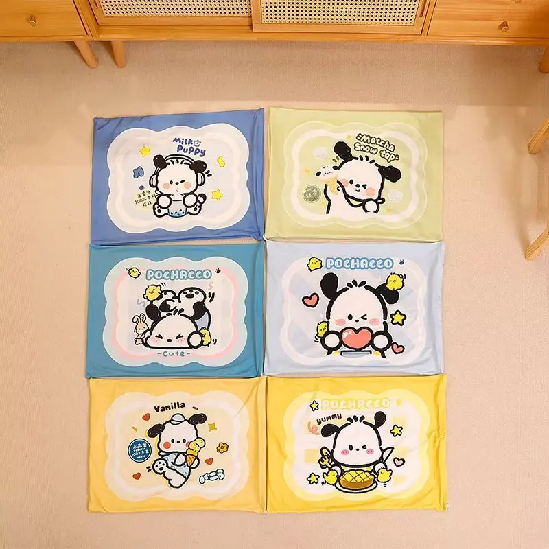 Kawaii pochacco Kissen bezug niedlichen japanischen Stil doppelseitig bedruckten Muster Kissen bezug Schlaf kissen Wohnkultur Weihnachts geschenke